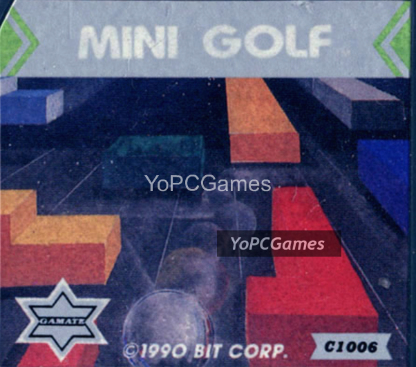 mini golf poster