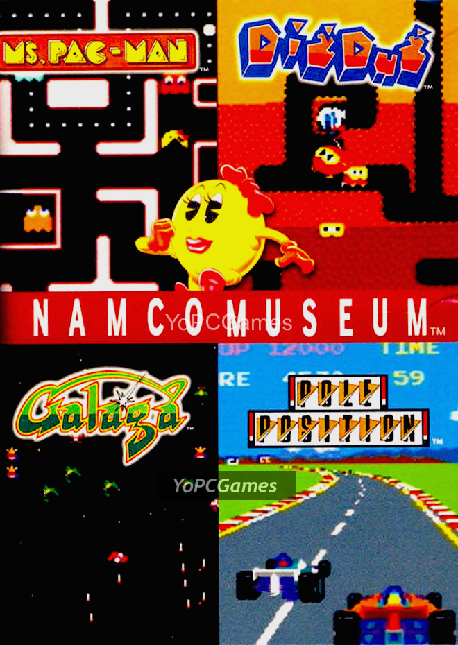 namco museum game