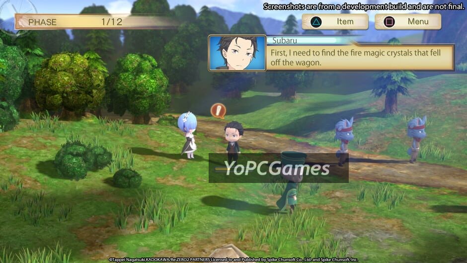 re:zero -starting life in another world- the prophecy of the throne screenshot 3