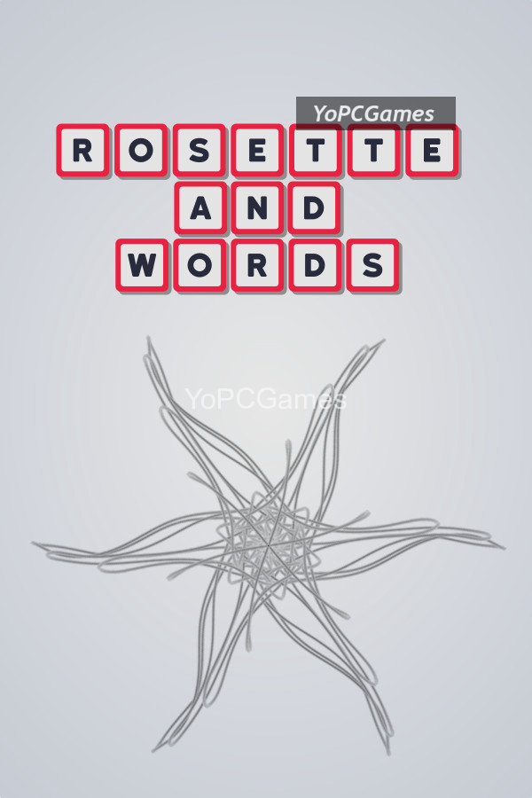 rosette and words poster