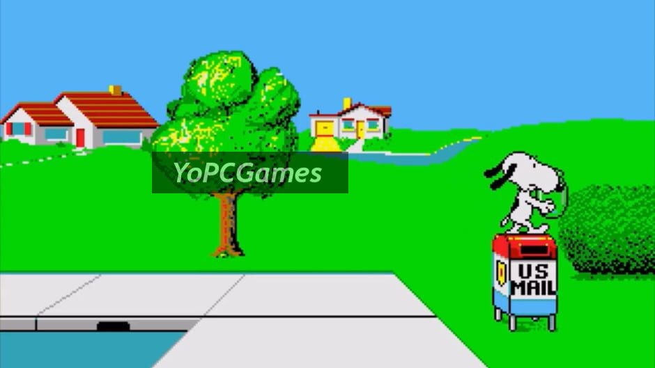 snoopy: the cool computer game screenshot 1