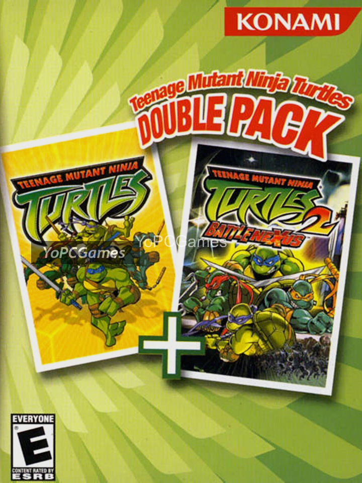 teenage mutant ninja turtles double pack game