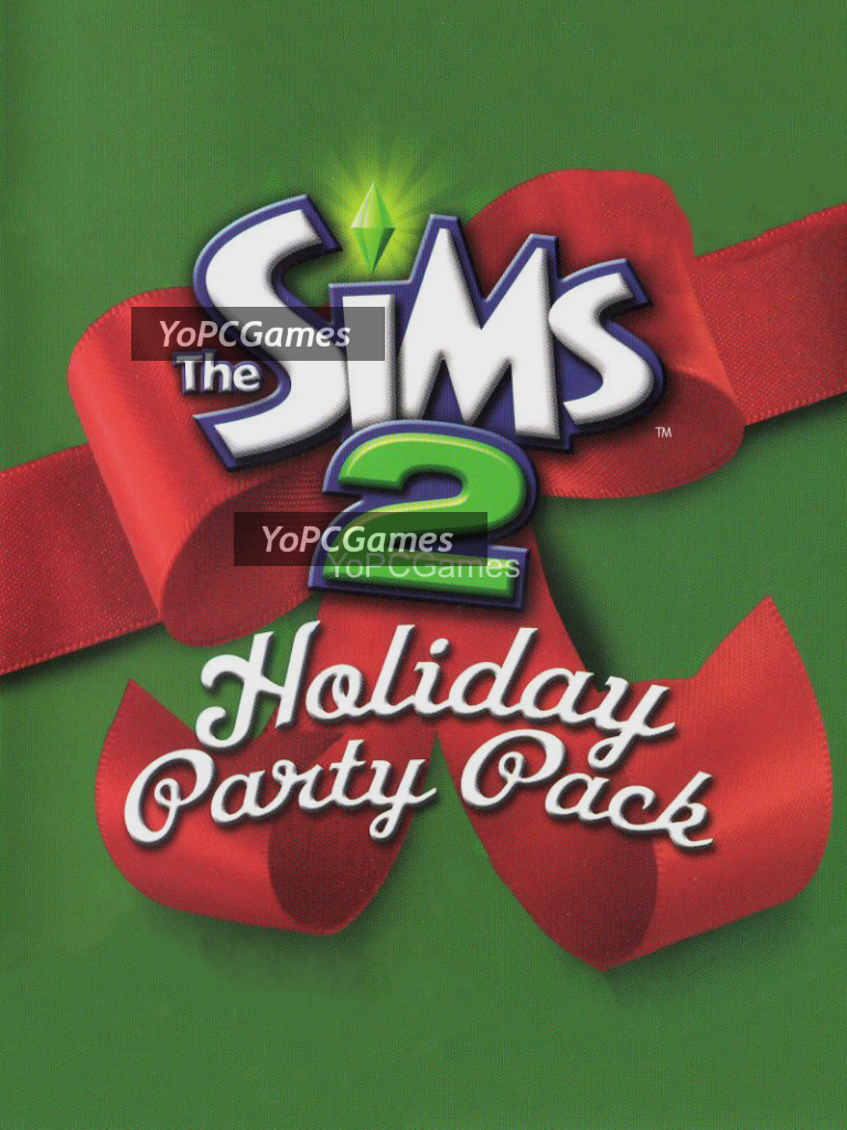 the sims 2: holiday party pack poster