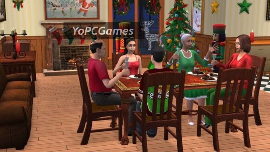 the sims 2: holiday party pack screenshot 1