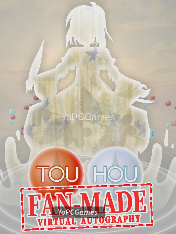 touhou fan-made virtual autography poster
