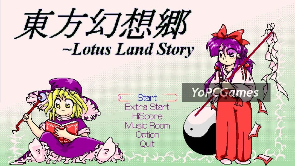 touhou gensoukyou: lotus land story screenshot 1