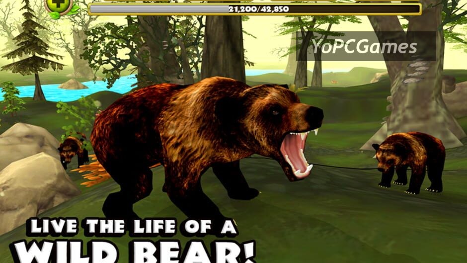 wildlife simulator: bear screenshot 1