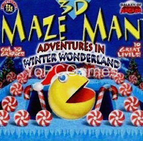 3d maze man: adventures in winter wonderland pc game