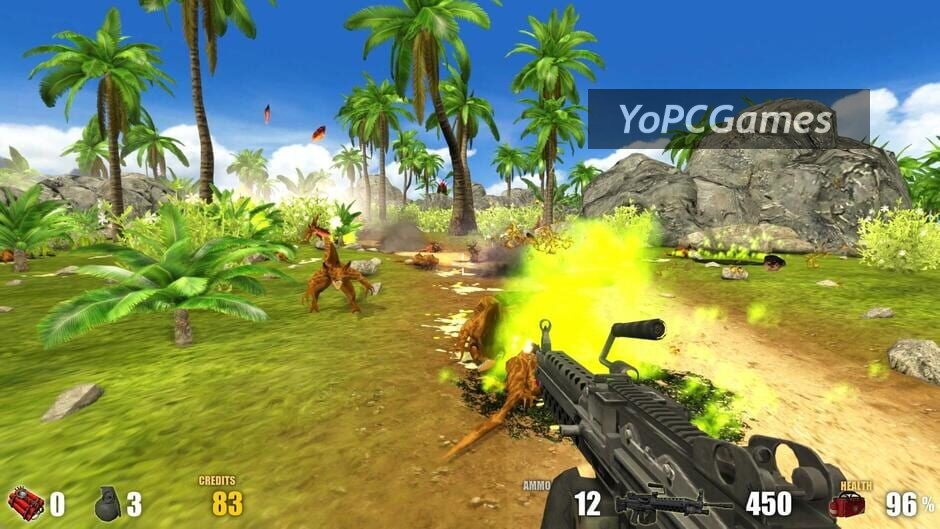 action alien: tropical mayhem screenshot 1