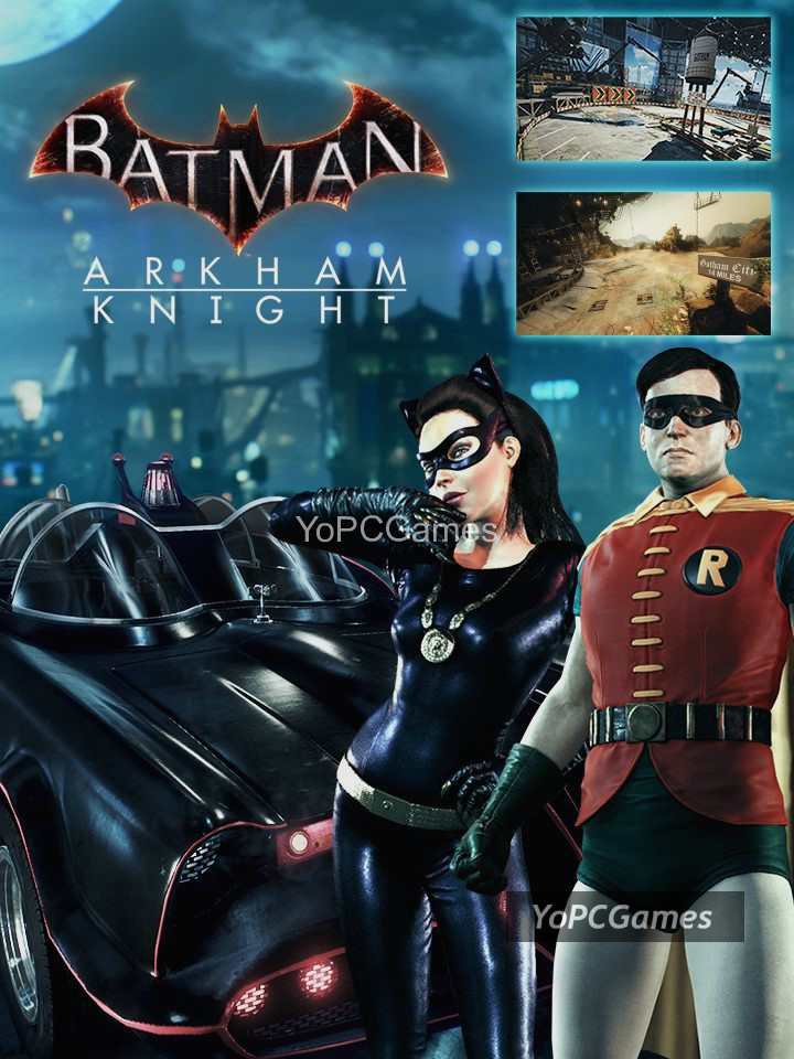 batman: arkham knight - batman classic tv series batmobile pack cover