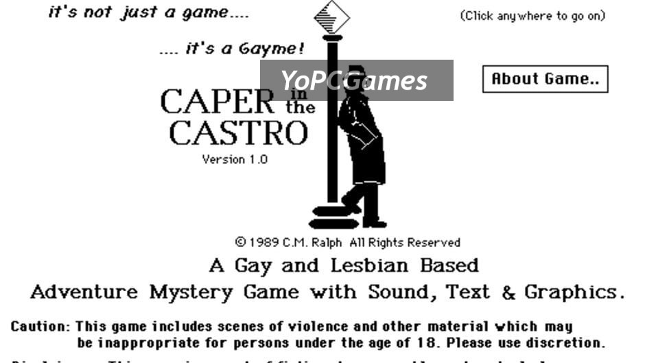 caper in the castro screenshot 5