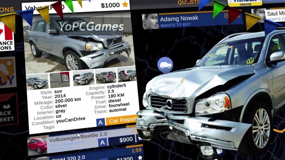 car trader simulator screenshot 1