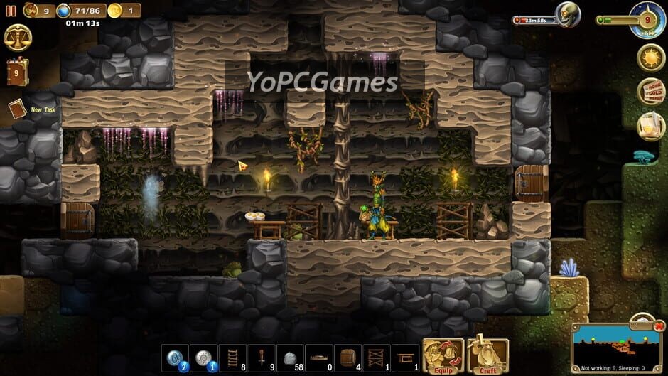 craft the world - grottoes screenshot 1