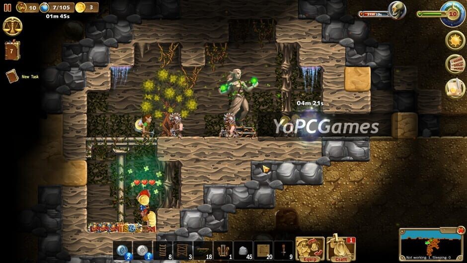 craft the world - grottoes screenshot 2