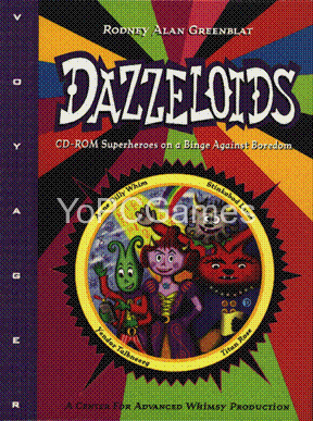 dazzleoids: cd-rom superheroes on a binge against boredom game