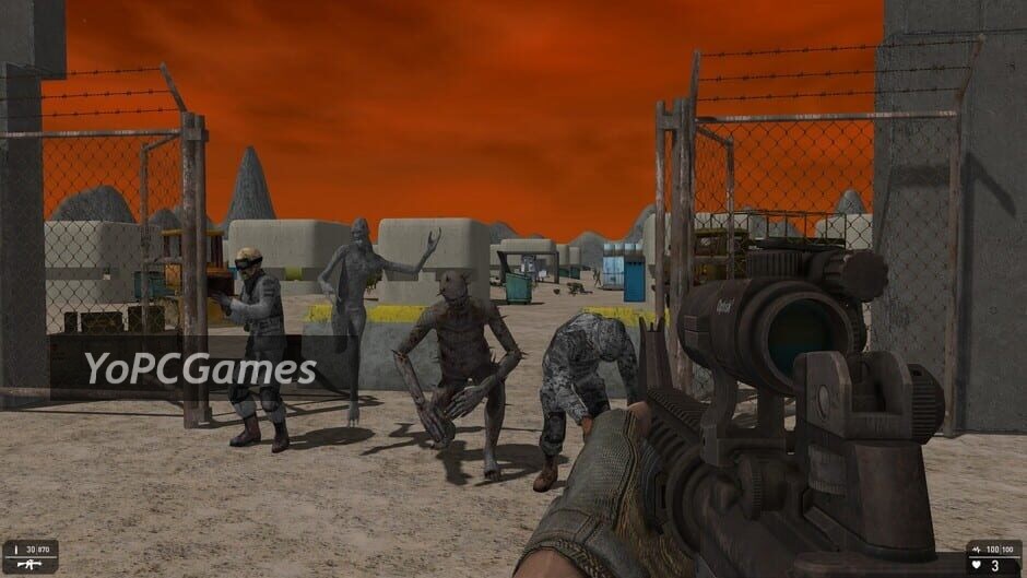 demon zombie outpost screenshot 1
