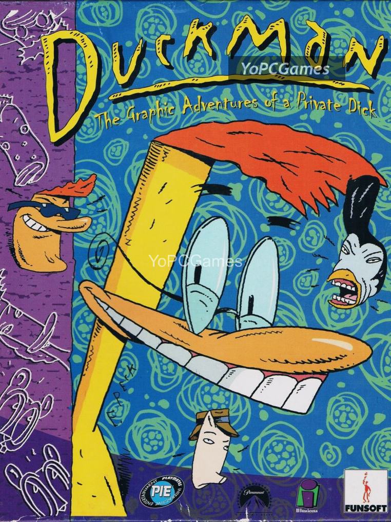 duckman: the graphic adventures of a private dick cover