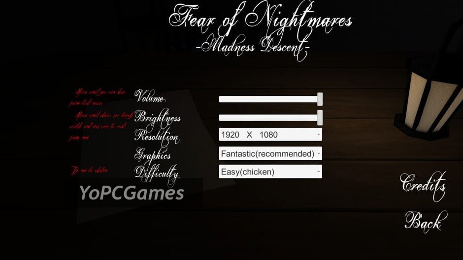 fear of nightmares: madness descent screenshot 4