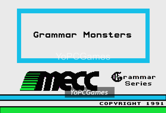 grammar monsters for pc
