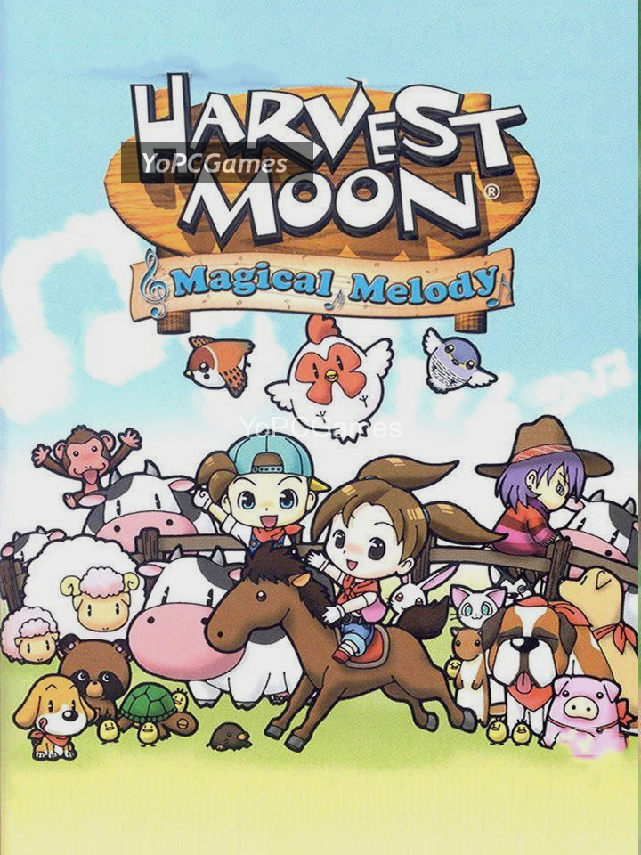 harvest moon: magical melody cover