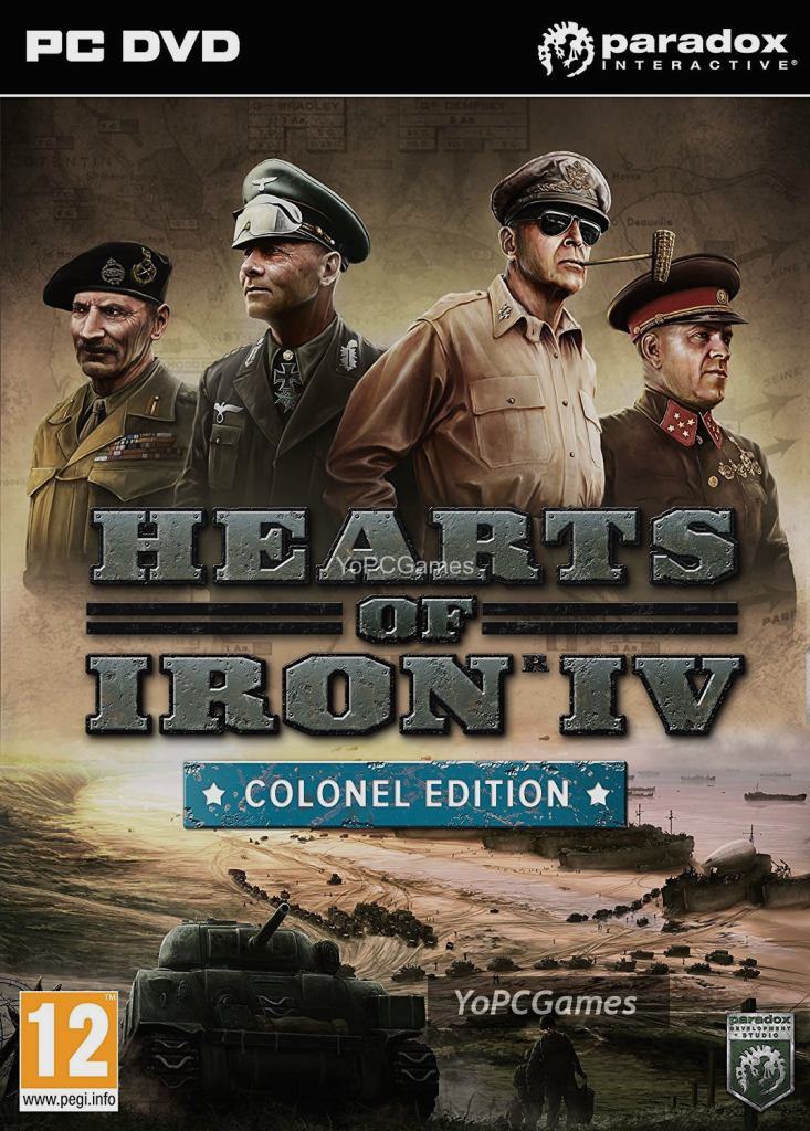 hearts of iron iv: colonel edition pc