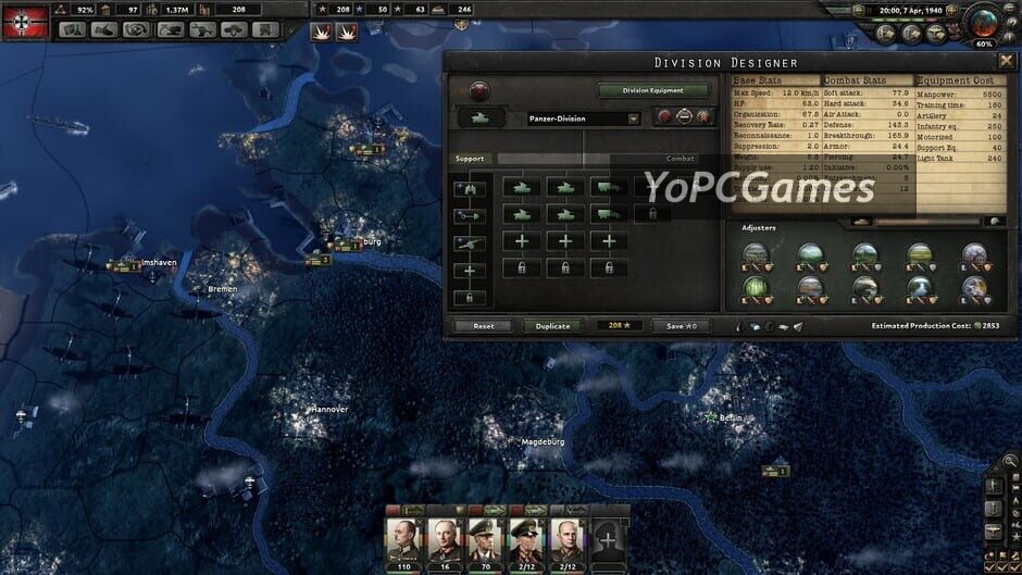 hearts of iron iv: colonel edition screenshot 1