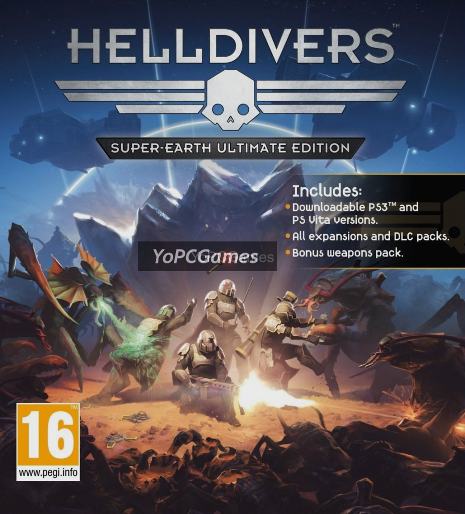 helldivers: super earth - ultimate edition pc game