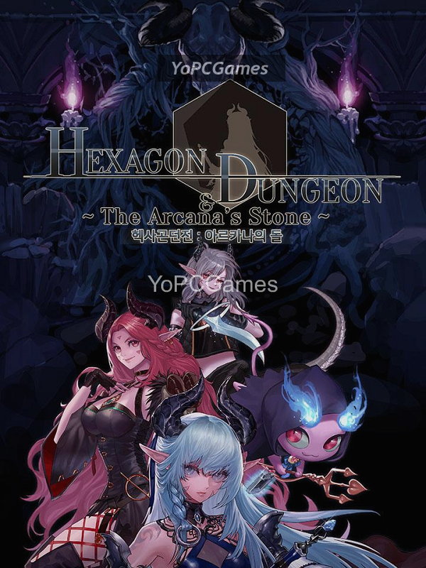 hexagon dungeon: the arcana stone poster