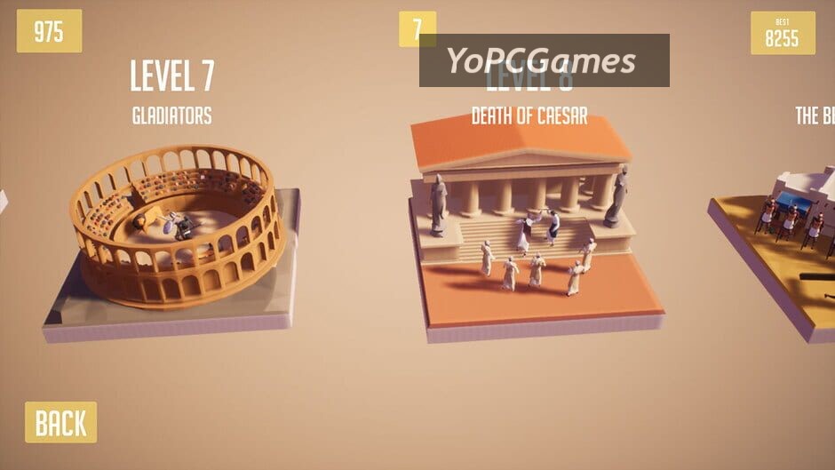 history2048: 3d puzzle number game screenshot 3
