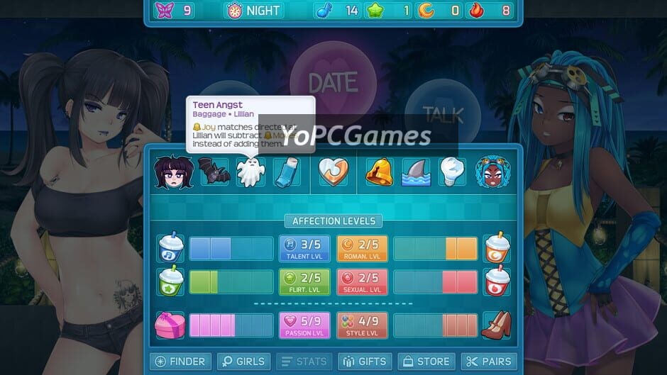 huniepop 2: double date screenshot 2