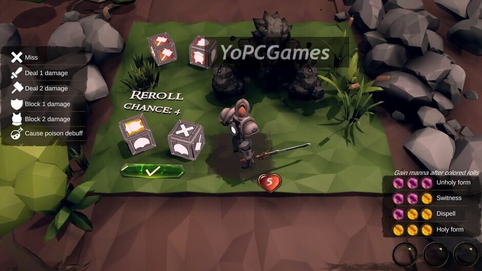 knight dice screenshot 1