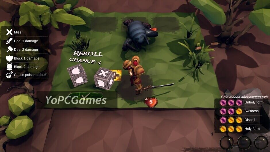 knight dice screenshot 2