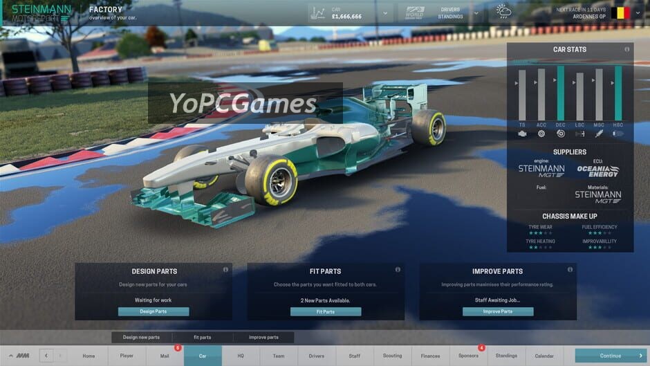 motorsport manager screenshot 1