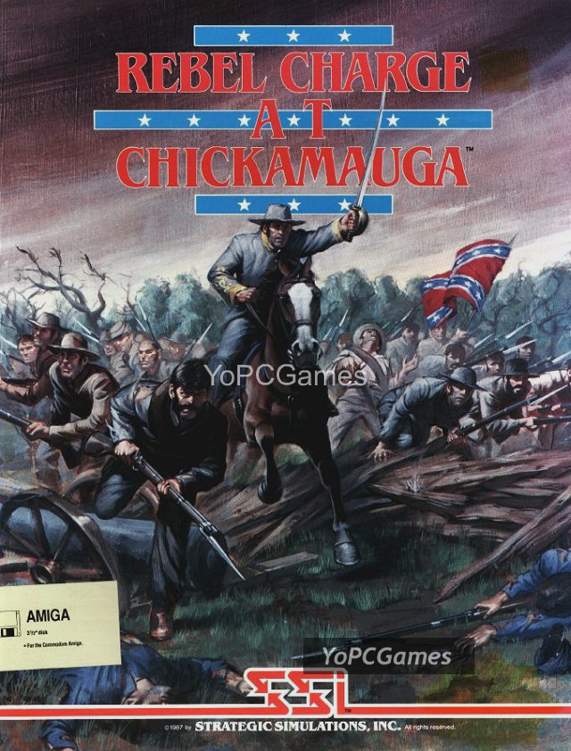 rebel charge at chickamauga cover
