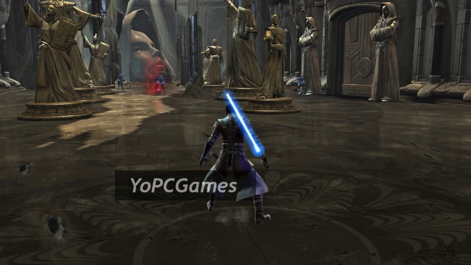 star wars: the force unleashed - jedi temple mission pack screenshot 1
