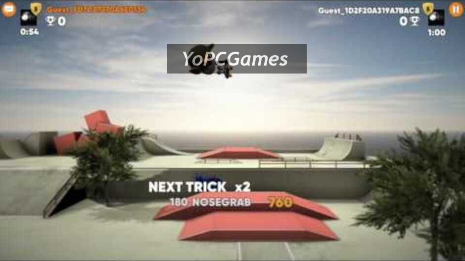 stickman skate battle screenshot 2