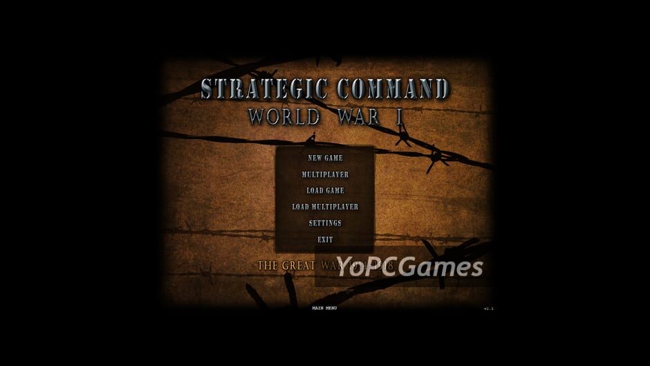 strategic command classic: wwi screenshot 1