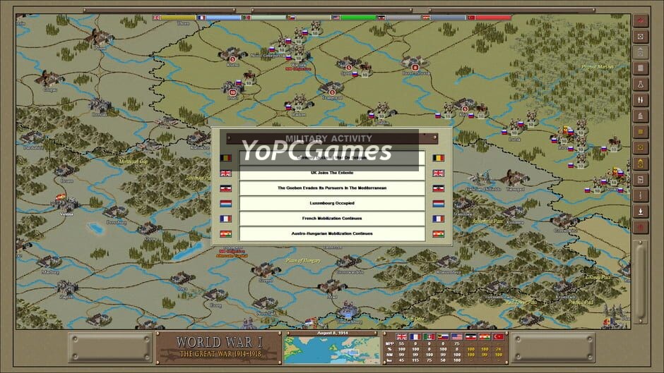 strategic command classic: wwi screenshot 3