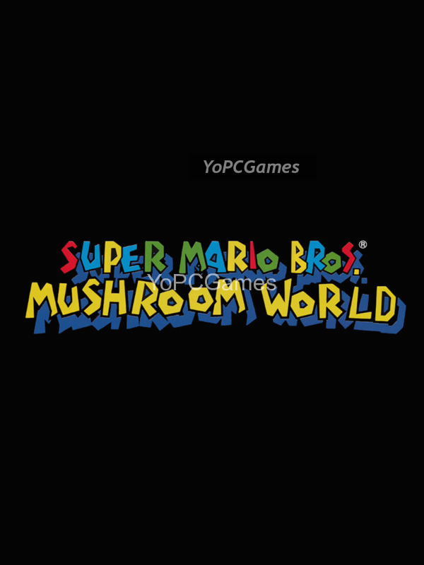 super mario bros. mushroom world poster