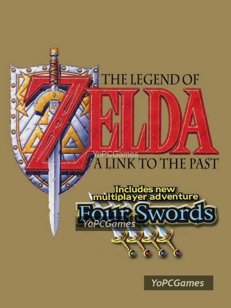 the legend of zelda: a link to the past & four swords cover