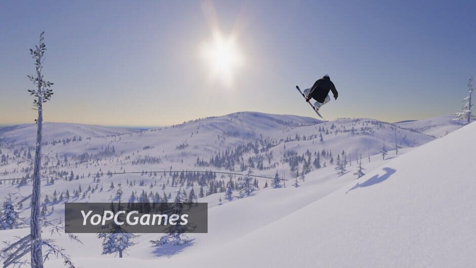 the snowboard game screenshot 2