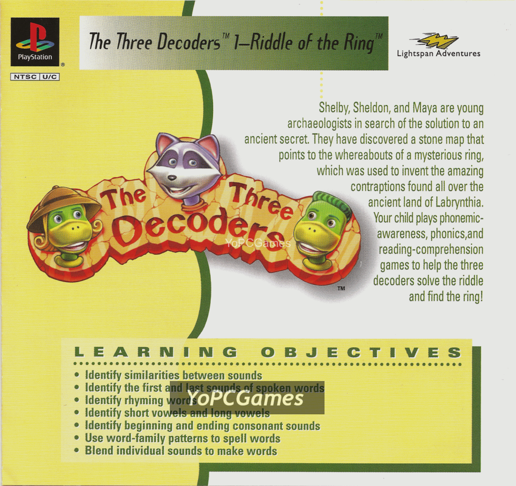 the three decoders 1 - riddle of the ring poster