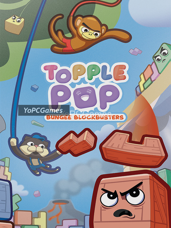 topplepop: bungee blockbusters poster