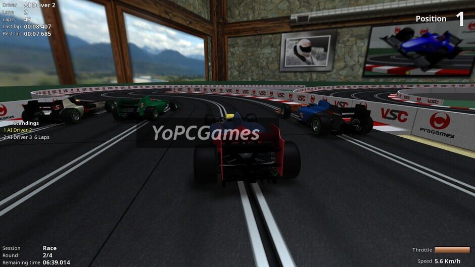 virtual slotcars screenshot 1