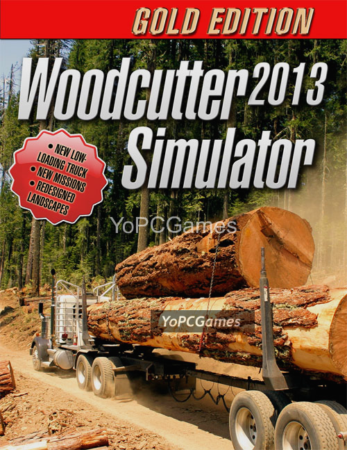 woodcutter simulator 2013: gold edition poster