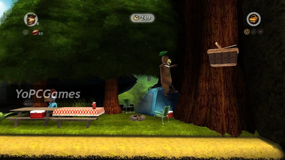 yogi bear: the video game screenshot 1