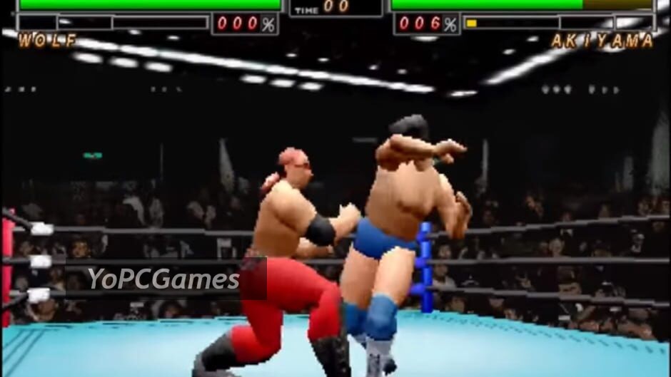 zen nihon pro wrestling featuring virtua screenshot 1