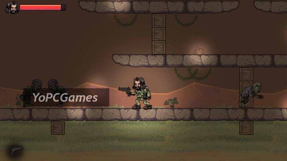 zombies desert and guns screenshot 1
