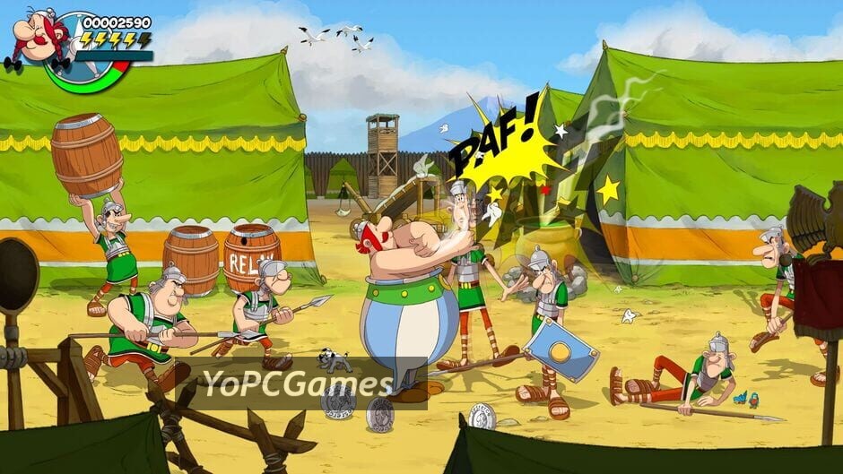 asterix & obelix: slap them all! screenshot 1