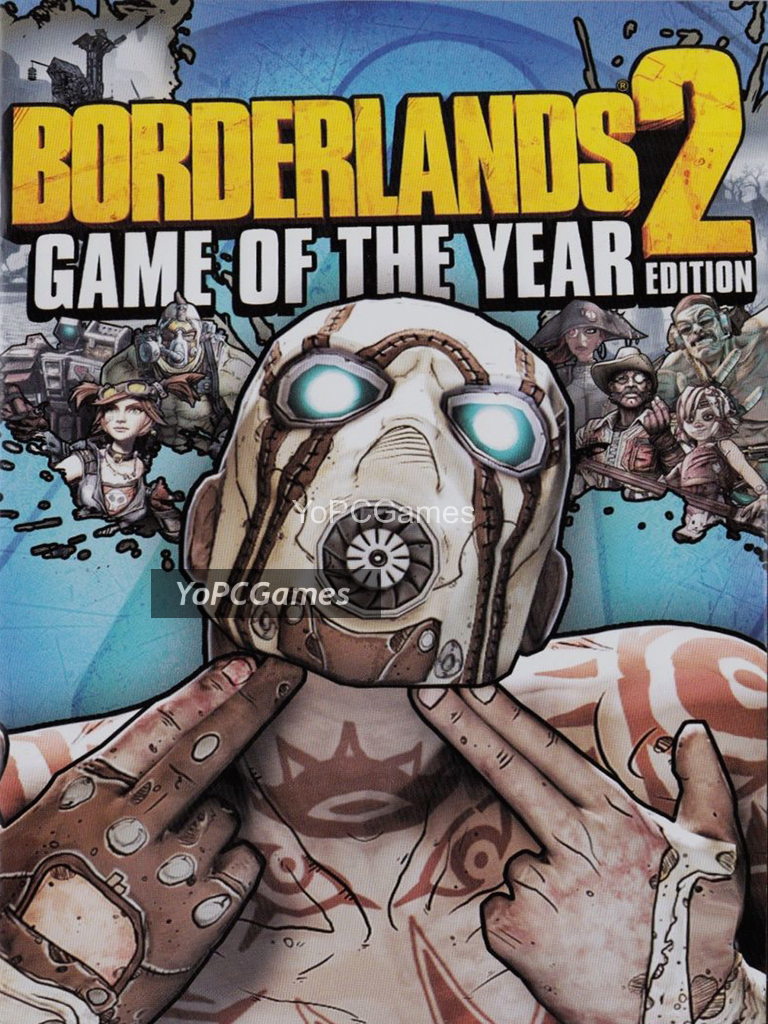 borderlands 2: game of the year edition poster
